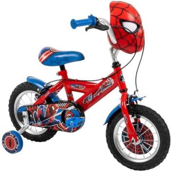 Bicicleta Infantil Huffy Spiderman 12” con Luces