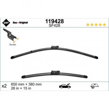 SWF Scheibenwischer Set für Ford Fahrzeuge