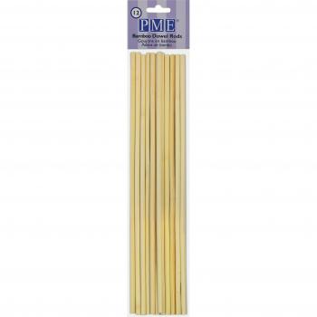 12-Pack Bamboo Dowel Pieces