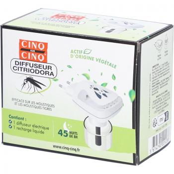 Diffuseur Anti-Moustiques Citriodora 8h