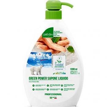 Detergente liquido mani, viso e corpo SANITEC Green Power 1000 ml