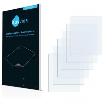 Savvies Protective Film for Garmin GPSMAP 76S (6 Pack)