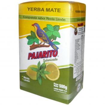 Yerba mate Pajarito con menta y limón 500g
