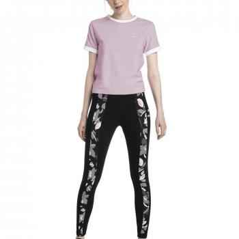 PUMA T-shirt Femme Tight T7, L Orchidée Winsome