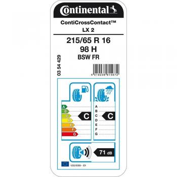 'Continental ContiCrossContact LX 2 (215/65 R16 98H)'
