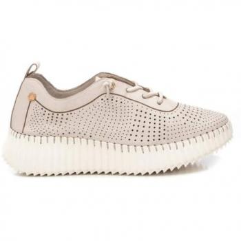 Carmela Deportiva Beige 39 EU: Zapatillas de piel antideslizantes