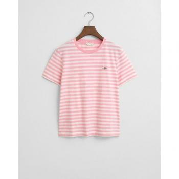 Gant T-Shirt mit Streifen REGULAR SHIELD SS