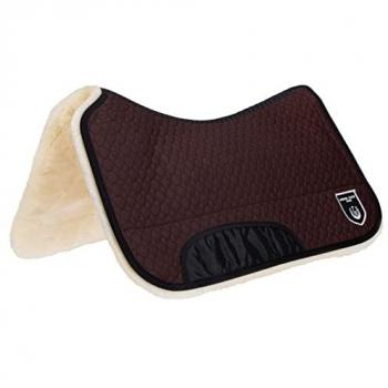 Werner Christ Westernpad Lammfell‑Sattelpad 30 mm – 70×75 cm braun