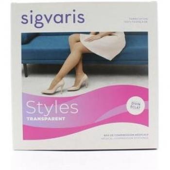 Medias Sigvaris 2 Estilo Auto Rápido Beige 120 L N