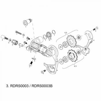 Accessorio Trazione SRAM – Cavo Tensor per Deragliatore One Size
