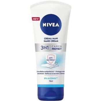 NIVEA Crema Mani 3in1 Care & Protect 75 ml Antibatterica