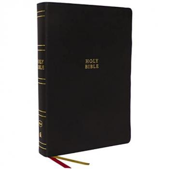 NKJV Super Giant Print Reference Bible, Black