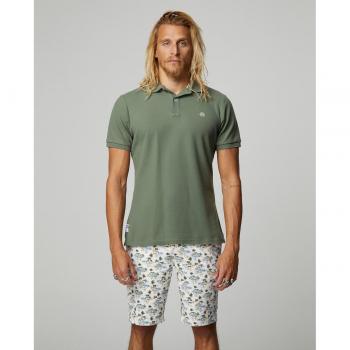 Polo Altonadock Básico Verde Oscuro Para Hombre