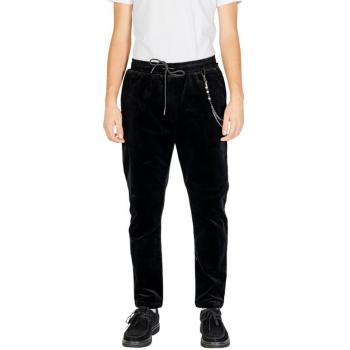 Black Cotton Jeans & Pant IT52 XL