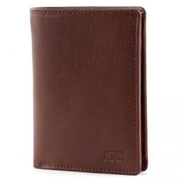 Porte-monnaie homme en cuir marron JOST
