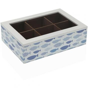 Scatola per Infusioni in Legno 17 x 7 x 24 cm