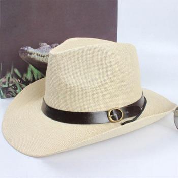 Versatile Straw Trilby Hat