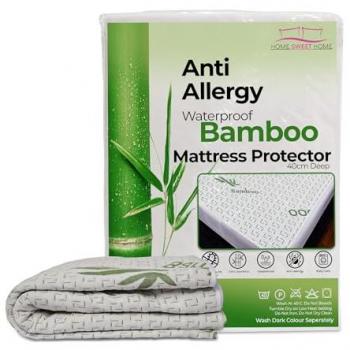 NatureSoft Bamboo Mattress Guard – 40 cm Deep Pocket