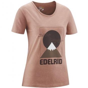 Edelrid Freizeit T-Shirt für Damen rot XS