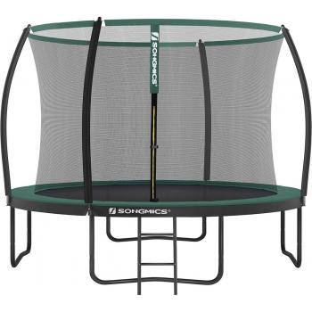 10ft Kids Trampoline with Safety Net Enclosure