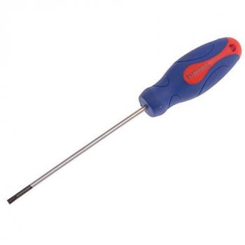 Faithfull FAISDT100 Soft Grip Screwdriver Terminal Tip 3 x 100mm