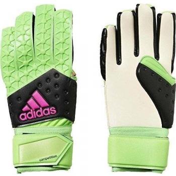 Guantes de arquero adidas Ace Zones Fingertip, Unisex, Verde/Negro/Rosa/Blanco