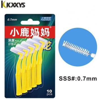 10Pcs Interdental Toothpick Brushes