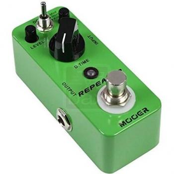 Pédale de Delay Mooer Repeater avec 3 Modes pour Guitare et Basse