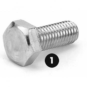 Vis M 10X1.5 gauche tête débroussailleuse