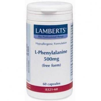 Lamberts L-Phénylalanine 500 mg 60 capsules