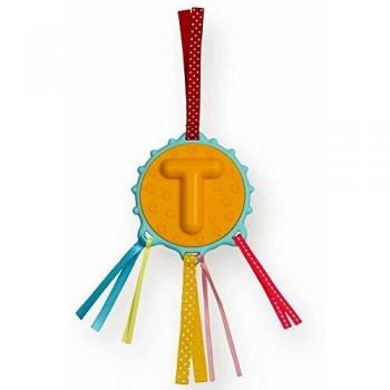 Letter‑Hoquet T – Élastomère 20 cm – Enfant Premiers Pas