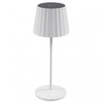 Lampada da Tavolo LED Esali di Lindby, Bianco, 29 cm