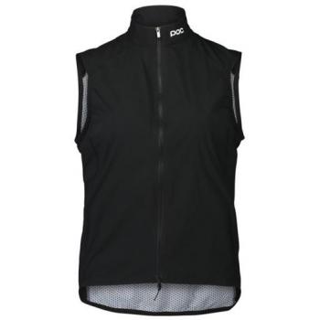 Chaleco cortavientos para mujer POC Enthral negro