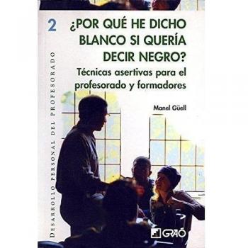 ¿Por qué he dicho blanco si quería decir negro?