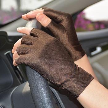 Guantes de Ciclismo Primavera-Otoño, Mitad de Dedo