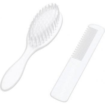 Brosses à Cheveux + Peigne Duo Baby – Massage Doux, Sécurité (A2UB)