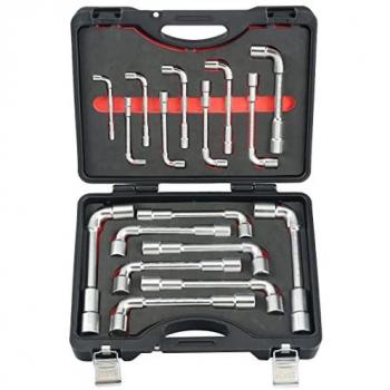 Clés à pipe 6-6 pans débouchées 8 à 24 mm