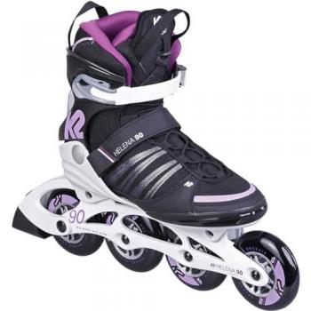 K2 HELENA 90 II SPEEDLACE LTD Skates schwarz/lila