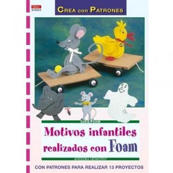 Motivos infantiles para decorar con foam (Tapa blanda).
