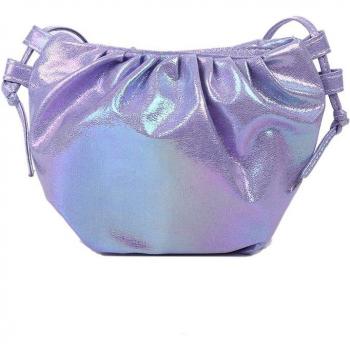 Lady Luxe Cloud Tote with PU Leather Accent