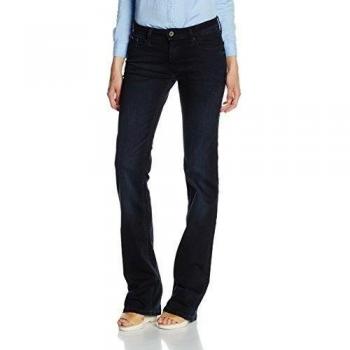 TOMMY HILFIGER Mid Rise Boot Sandy Bbst, Pantalones Para Mujer, Azul (Blue Black Stretch 911), 3031