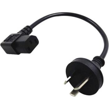 Chargeur moniteur – Coude droit 0,2 m IEC 320 C13 AU
