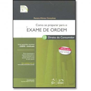 Exame de ordem. 1ª fase. Direito do consumidor