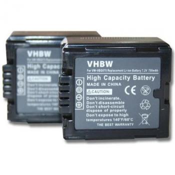 Panasonic HDC‑HS200 700 mAh Lithium‑Ion Foto­batterie