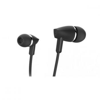 Auriculares Hama Joy con Micrófono In-Ear Cable Plano Negro