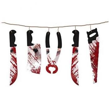 Midnight Menace Garland – 1.80m Halloween Decor