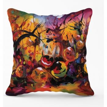 WRT Ltd Halloween Abstract Art Cushion