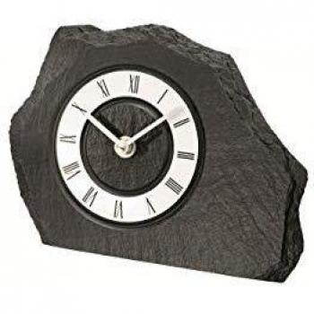 AMS Tischuhr T1104 schwarz