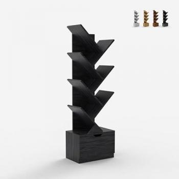 Meuble de rangement design 8 étagères Treebook 120