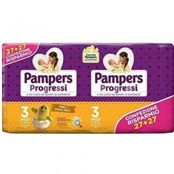 Pampers Progressi Midi 54pz 0239
